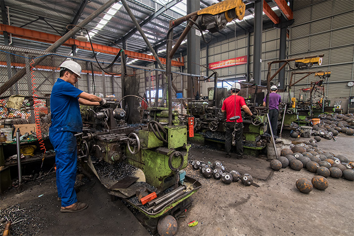 邵武网架配件车间